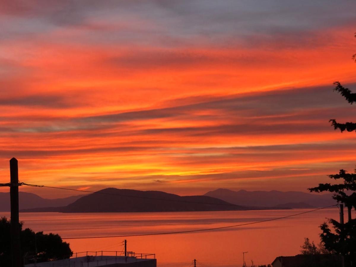 Вілла Breathtaking Seaview House Aegina Екстер'єр фото