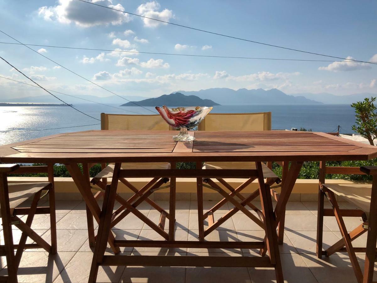 Вілла Breathtaking Seaview House Aegina Екстер'єр фото